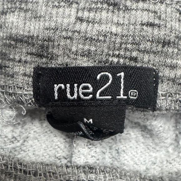 Rue21 Gray Sweatpants with White Accents - Picture 2 of 5